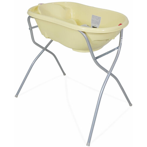 фото Комплект ванночка ok baby onda + подставка onda желтый okbaby