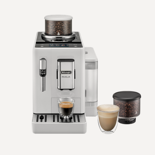 Изображение товара Автоматическая кофемашина DeLonghi Rivelia EXAM440.35. W Цвет Белый