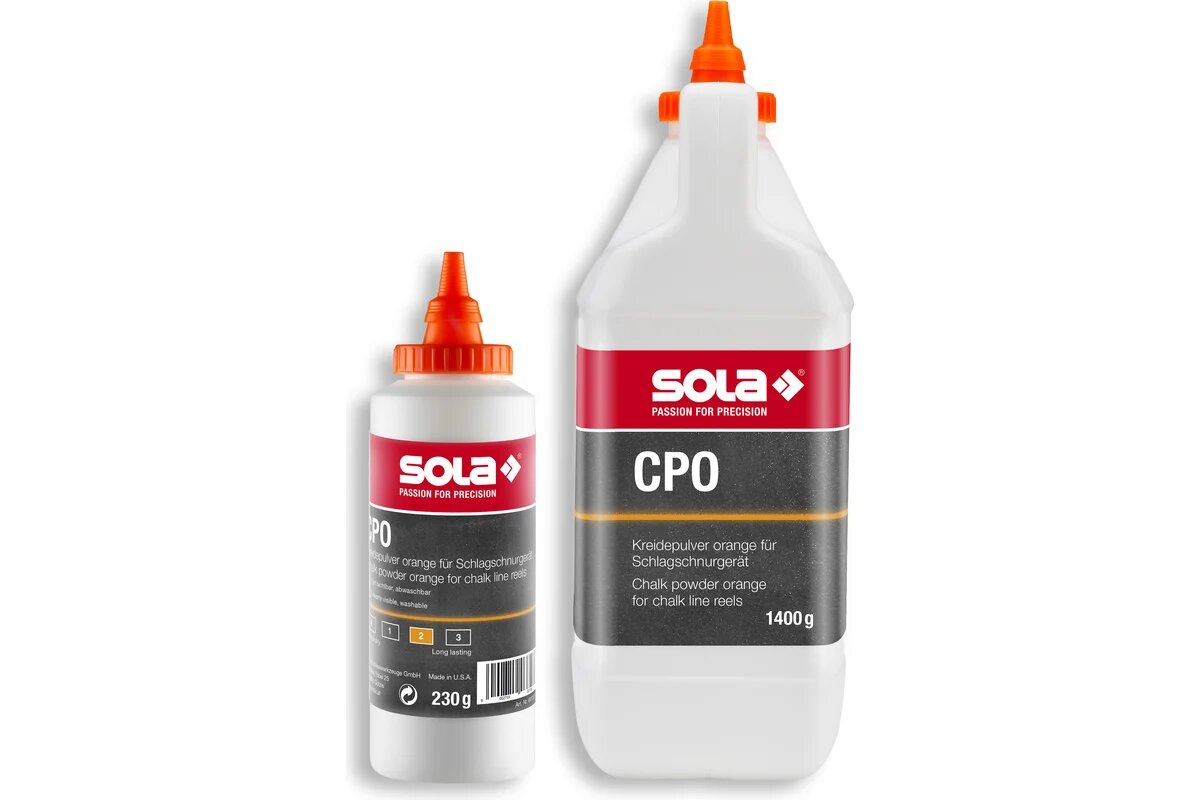 SOLA Порошок меловый оранжевый 230 г CPO 230 66152701