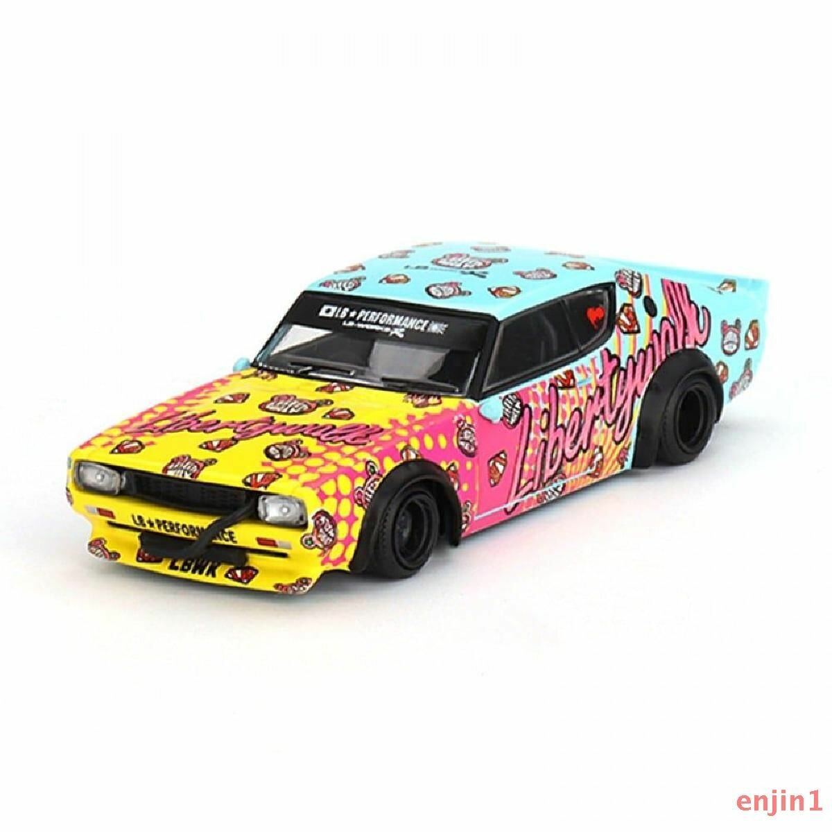Машинка Mini Gt 1/64 Nissan Skyline Kenmeri Liberty Walk Lbwk Kuma