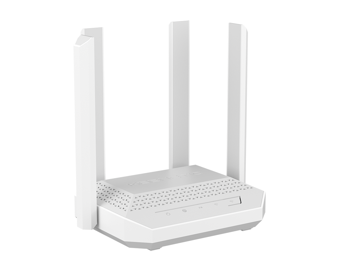 Wi-Fi роутер Keenetic Challenger KN-3910, Wi-Fi 6, 2.4 и 5 ГГц, 2402 Мбит/с, белый — фото 1