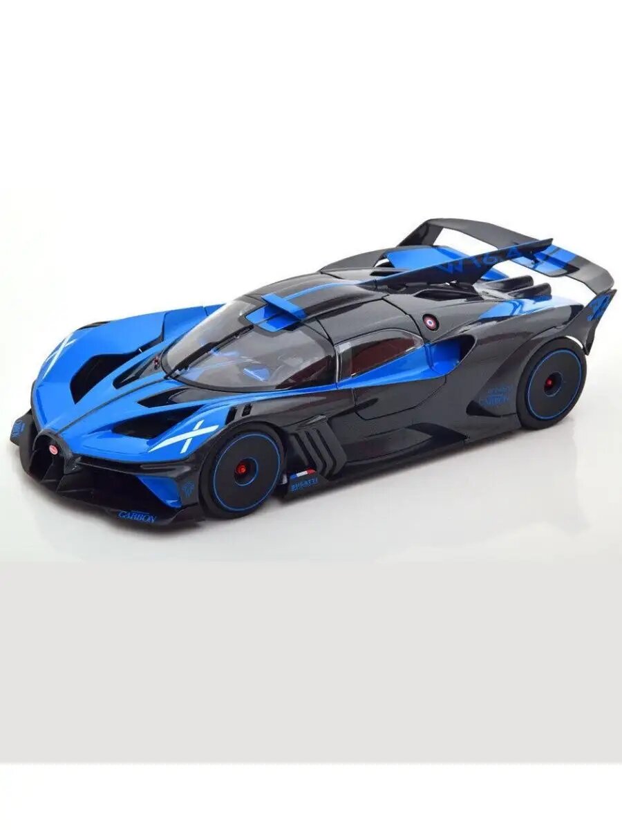 Машинка металлическая 1:18 Bugatti Bolide — фото 1