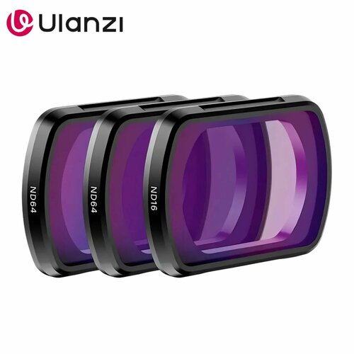 Комплект светофильтров Ulanzi PK-03 ND для DJI Osmo Pocket 3 3шт 3482₽