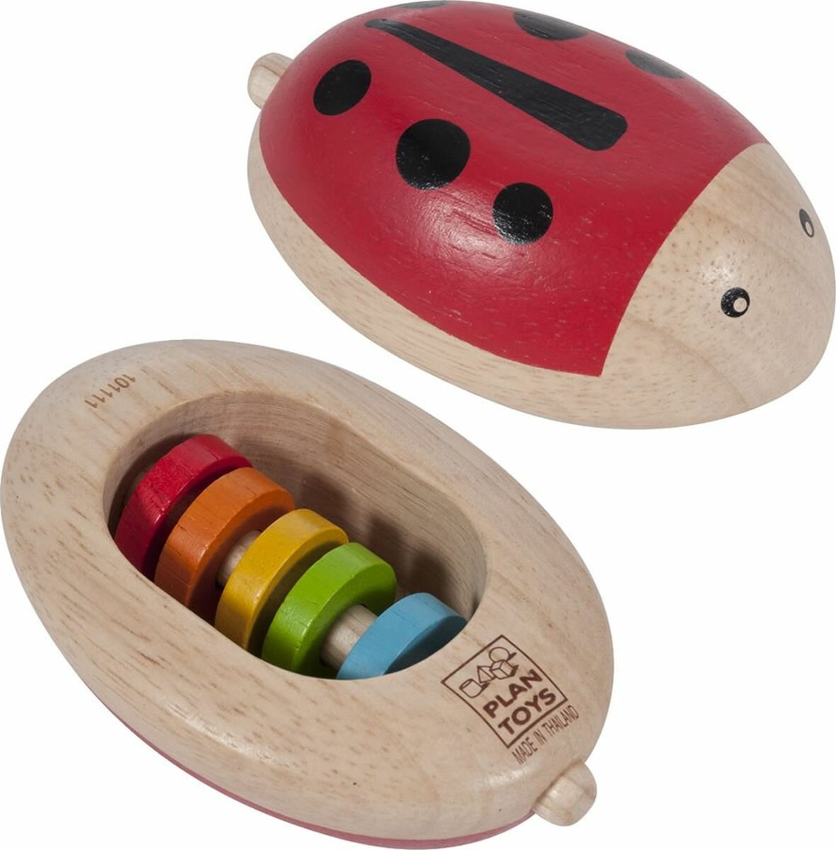 Погремушка PlanToys Божья коровка (5238)