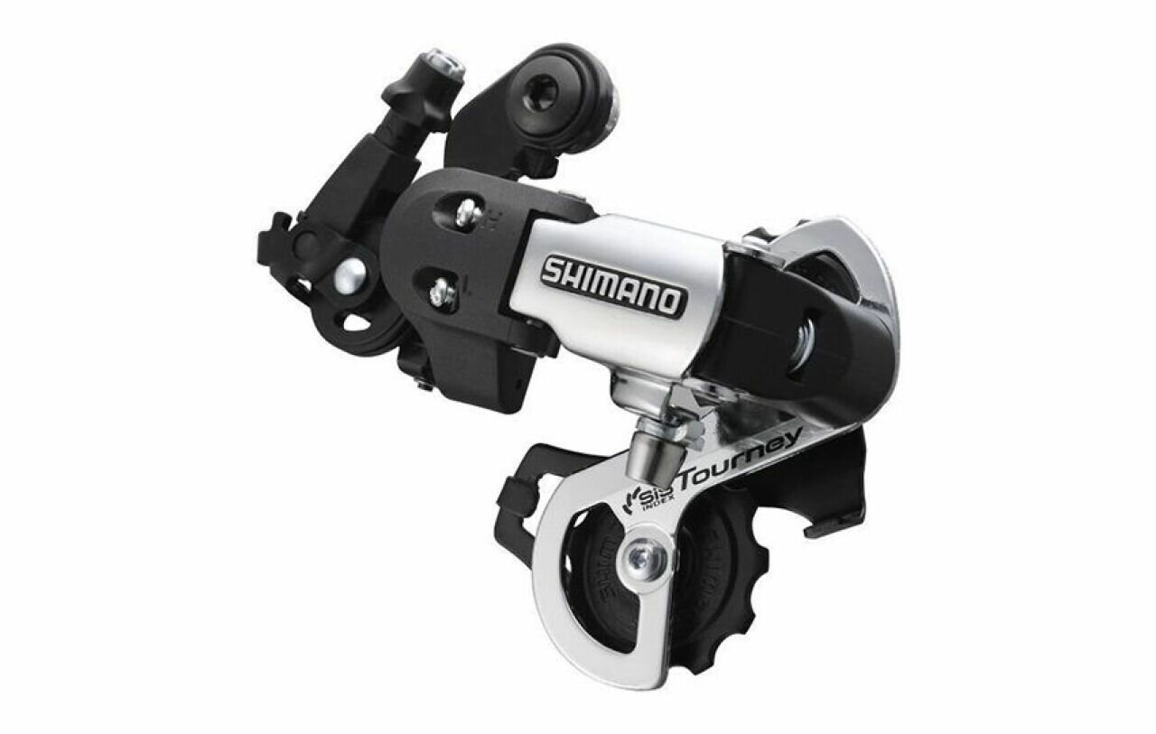 Переключатель задний Shimano Tourney FT35, суперкороткая лапка, 6/7 скоростей, крепление на ось