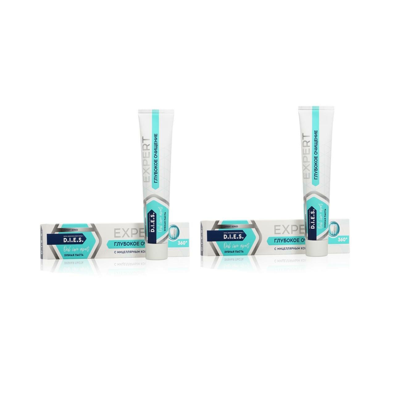 D.I.E.S. Зубная паста комплексная Глубокое очищение 75МЛ* 2 шт