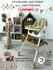 Стульчик детский Luxmom C3 для новорожденных детей 2в1 для кормле...
