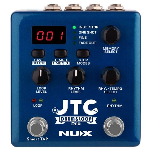 Педаль эффектов JTC Drum&Loop Pro, Nux Cherub nds 5 fireman педаль эффектов nux cherub