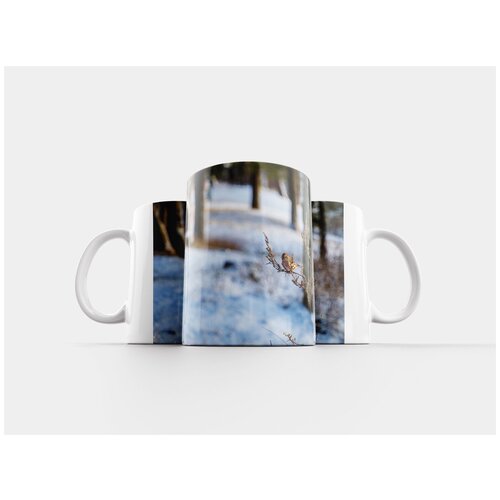 фото Кружка "зима, природа, снег" 320 мл lotsprints