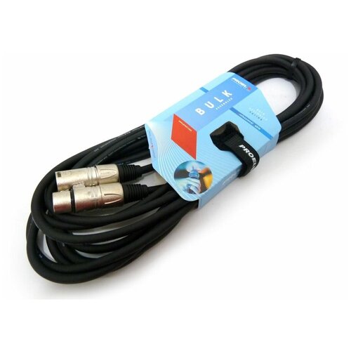 Кабель микрофонный PROEL XLR/XLR, длина 15м. BULK250LU15 переходник xlr xlr proel at330