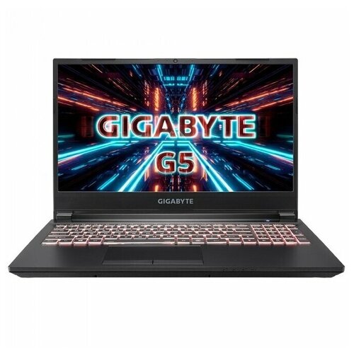 фото Ноутбук gigabyte g5 kc-5ru1130sh intel core i5 10500h, 2.5 ghz - 4.5 ghz, 16384 mb, 15.6" full hd 1920x1080, 512 gb ssd, dvd нет, nvidia geforce rtx 3060 6144 mb, windows 10 home, черный, 2.1 кг, kc-5ru1130sh