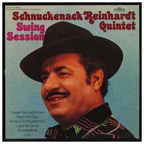 Виниловая пластинка Intercord Schnuckenack Reinhardt Quintet – Swing Sessions