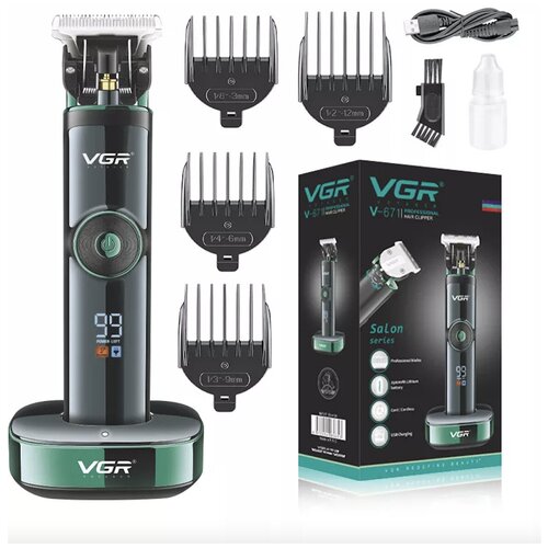 Машинка для стрижки VGR Professional V-671черный 255000₽