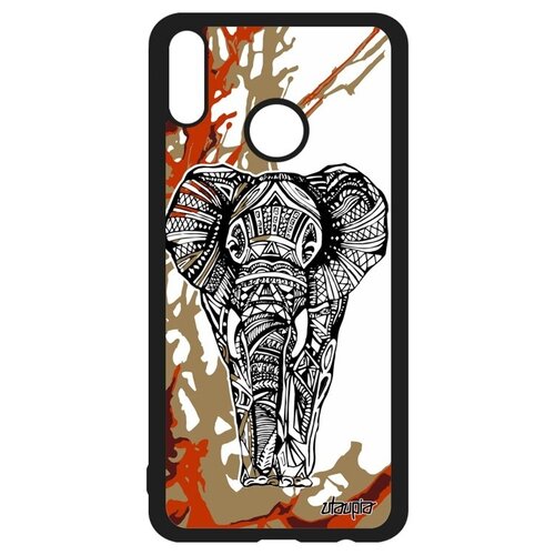 фото Защитный чехол на смартфон // honor 8x // "слон" африканский азиатский, utaupia, цветной