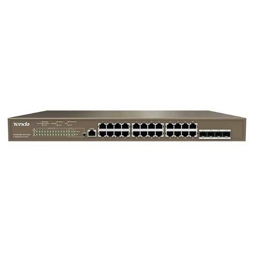 Коммутатор TENDA TEG5328P-24-410W 24PORT 1000M POE 4SFP 3308500₽