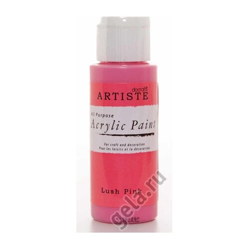 Краска акриловая ARTISTE ярко-розовый 59 мл DOCRAFTS DOA763218