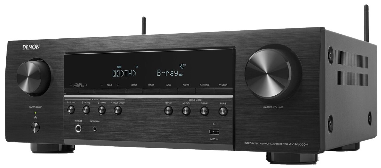 AV-ресивер 5.2 Denon AVR-S660H