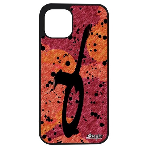 фото Противоударный чехол на смартфон // iphone 12 pro max // "знак зодиака телец" планета зодиак, utaupia, оранжевый