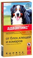 Адвантикс (Elanco) капли от блох и клещей инсектоакарицидные для собак и щенков весом 40-60 кг 1шт. в уп.