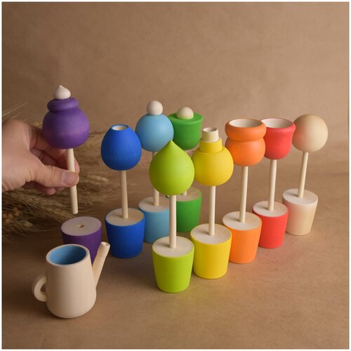 Игрушка Сортер Цветок для Детей