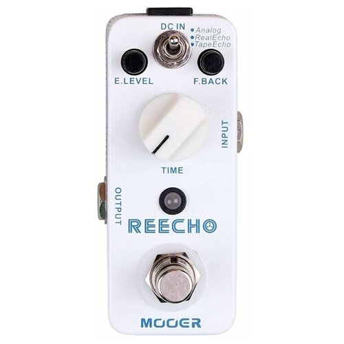 двойная мини педаль digital delay mooer reecho pro Mooer Reecho мини-педаль Digital Delay