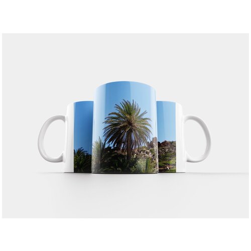 фото Кружка "пальма, греция, тропический" 320 мл lotsprints