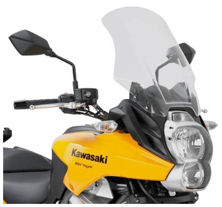 Стекло ветровое Kawasaki Versys 650 (10-14) Givi White (D410ST)