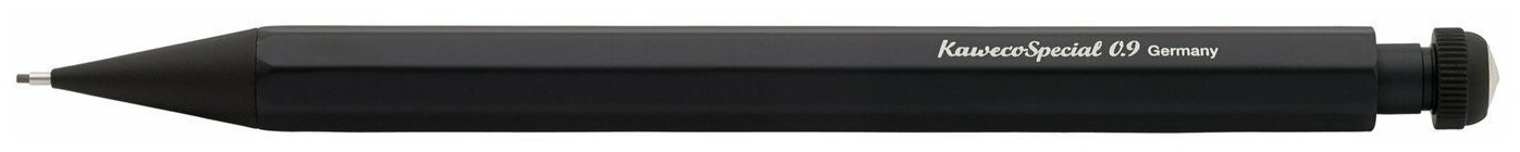 Карандаш механический KAWECO SPECIAL 0,9мм с ластиком черный 10000183
