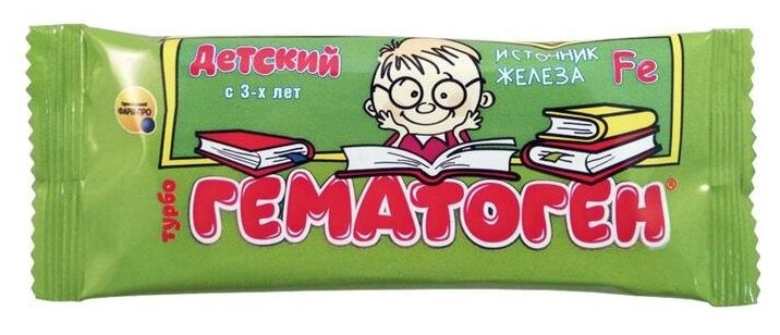 Гематоген Детский турбо, Школьник, 30 г 7293952