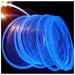 Световой опто волоконнный кабель бокового свечения в прозрачной трубке ,яркий, d 2мм Катушка 100 метров