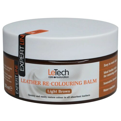 Бальзам для восстановления цвета (Leather Re-Colouring Balm) Light Brown 200 мл