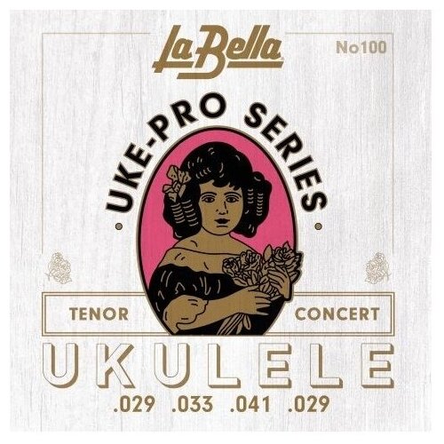 LA BELLA Set 100 Tenor/Concer Струны для укулеле тенор струны для укулеле la bella set 200 soprano