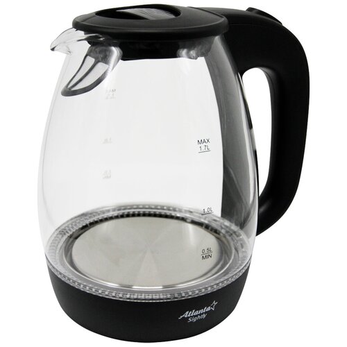 Atlanta ATH-2465 black Чайник стеклянный электрический 207900₽