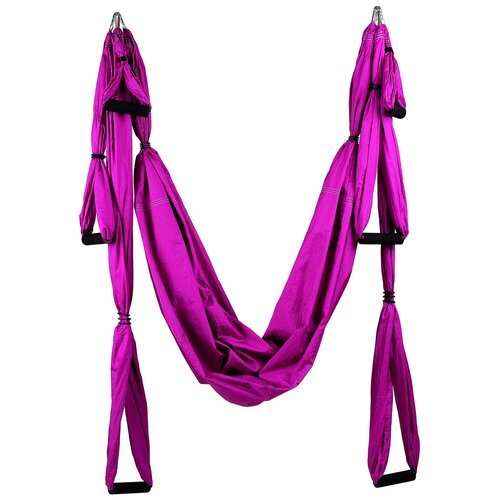 фото Гамак для йоги 250x140 см, цвет фиолетовый sangh