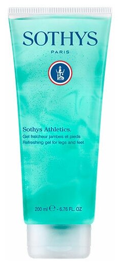 Sothys Освежающий тонизирующий гель для ног Refreshing Gel For Legs And Feet, 200 мл