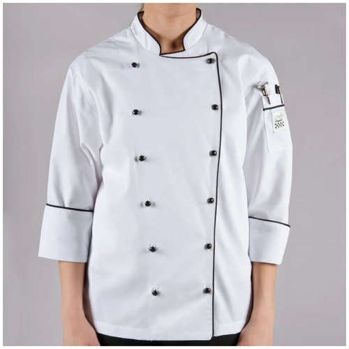 Китель поварской белый Chef Revival Brigade Chef Jacket LJ044-M