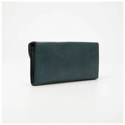 фото Кошелёк на кнопках, цвет зелёный нет бренда