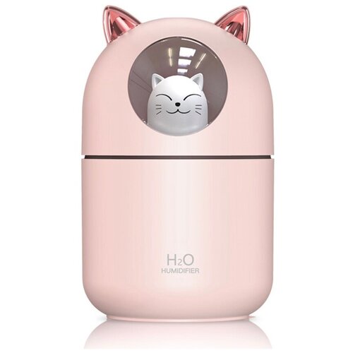 Увлажнитель с ночником MyРads М153-506 для очистки воздуха оригинальный нужный полезный подарок со вкусом любимой подруге дочке сестре ребенку крестнице на день рождения новый год 8 марта 14 февраля милый розовый кот 580₽