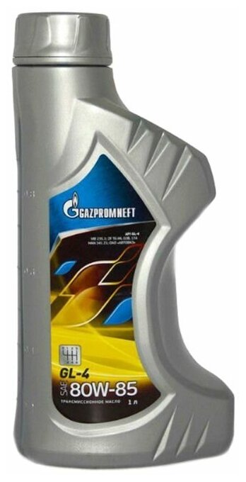 Масло трансмиссионное синтетическое GAZPROMNEFT , 80W-90, 4л - фото №2