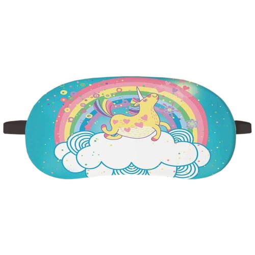фото Маска для сна joyarty "радужный единорог"