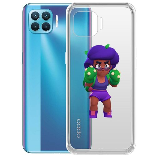 фото Чехол-накладка clear case brawl stars-роза для oppo reno4 lite krutoff group
