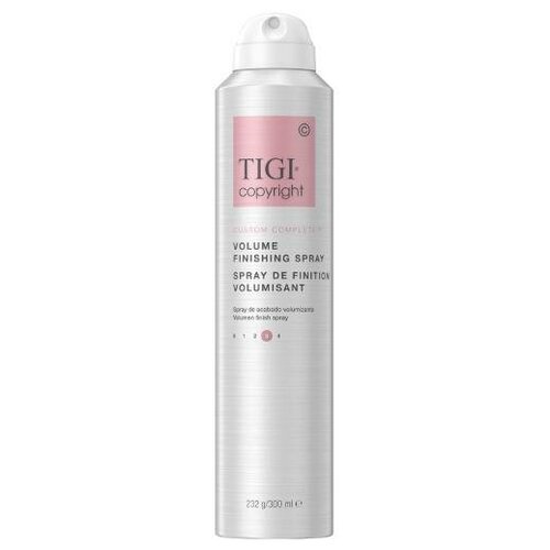 TIGI Copyright Volume Finishing Spray - Финишный лак для сохранения объема волос 300 мл