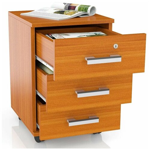 Тумба с ящиками МД 3.02 (вишня)