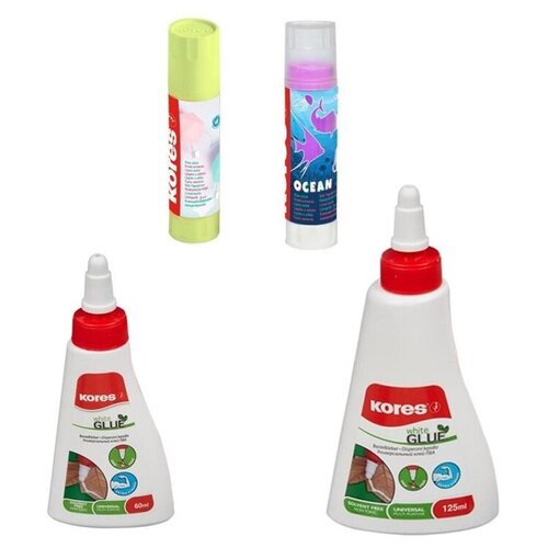 фото Набор канцелярских принадлежностей kores для творчества