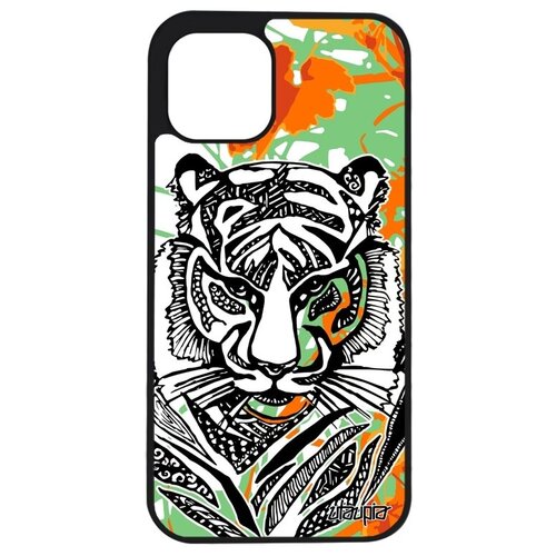 фото Чехол на телефон // iphone 12 mini // "тигр" джунгли зверь, utaupia, цветной