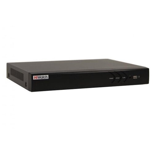 Hikvision Видеорегистратор HiWatch DS-N316/2P (В) 16 IP@8Мп; Аудиовход: 1 канал RCA; Видеовыход: 1 VGA и 1 HDMI до 4К; Аудиовыход; 1 канал RCA; Видеосжатие H.