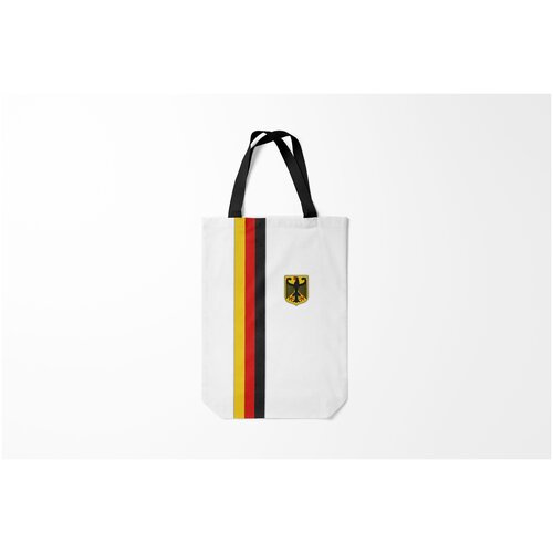 фото Сумка-шоппер / 31х42 см / туристические / германия i love germany burnettie