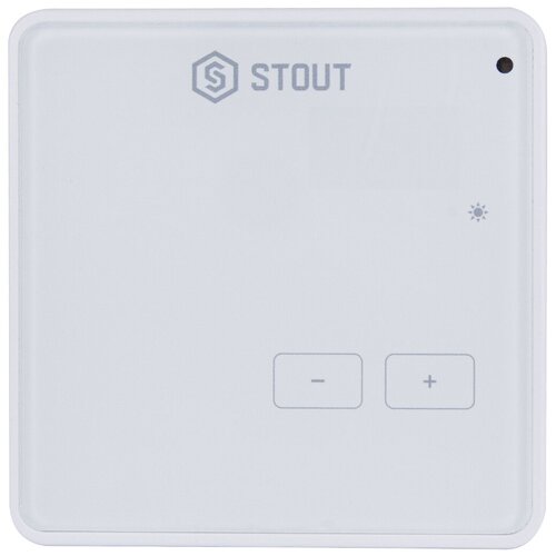 STE-0101-009003 STOUT Проводной комнатный регулятор R-9z белый 13320₽