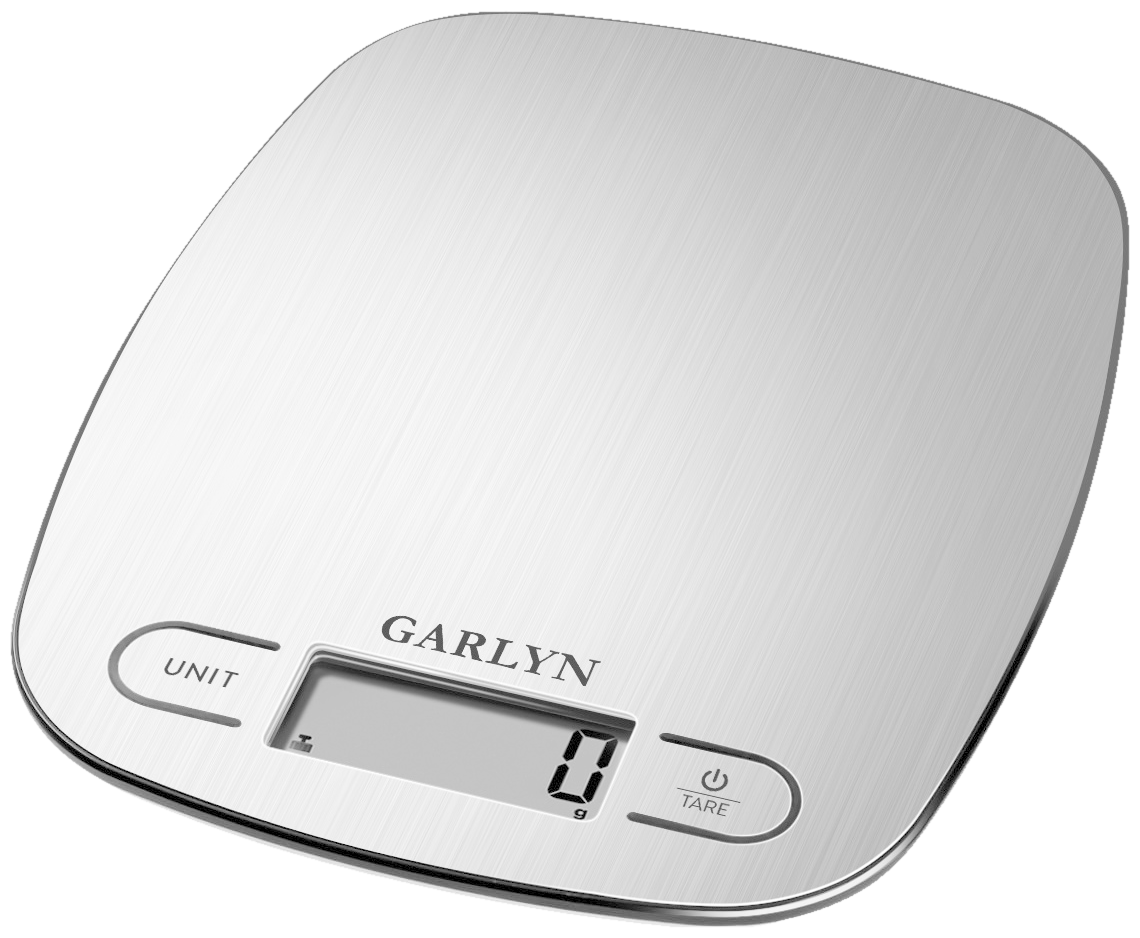Кухонные весы GARLYN W-01, серебристый - фотография № 1