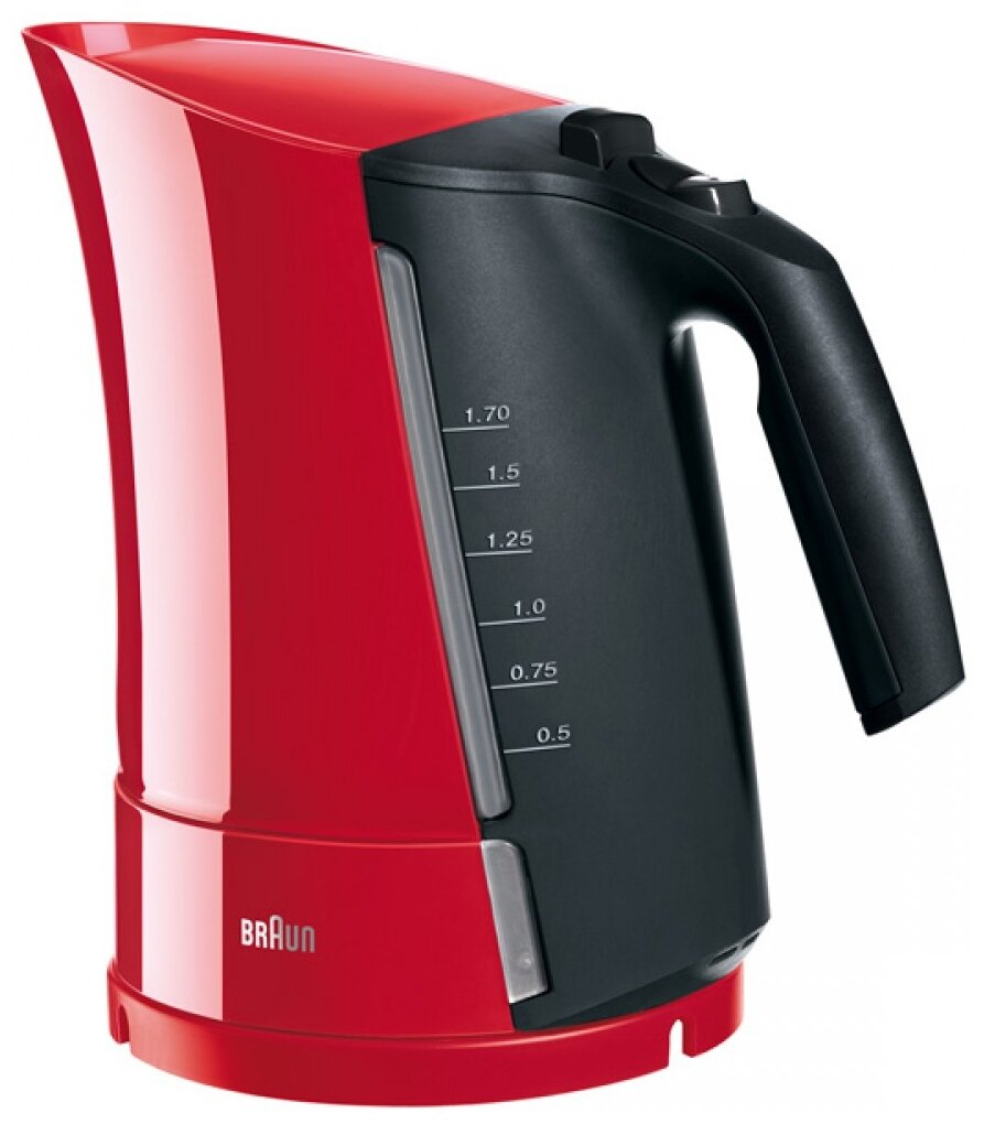 Чайник BRAUN WK-300 RED 1,7л 2,2кВт,диск